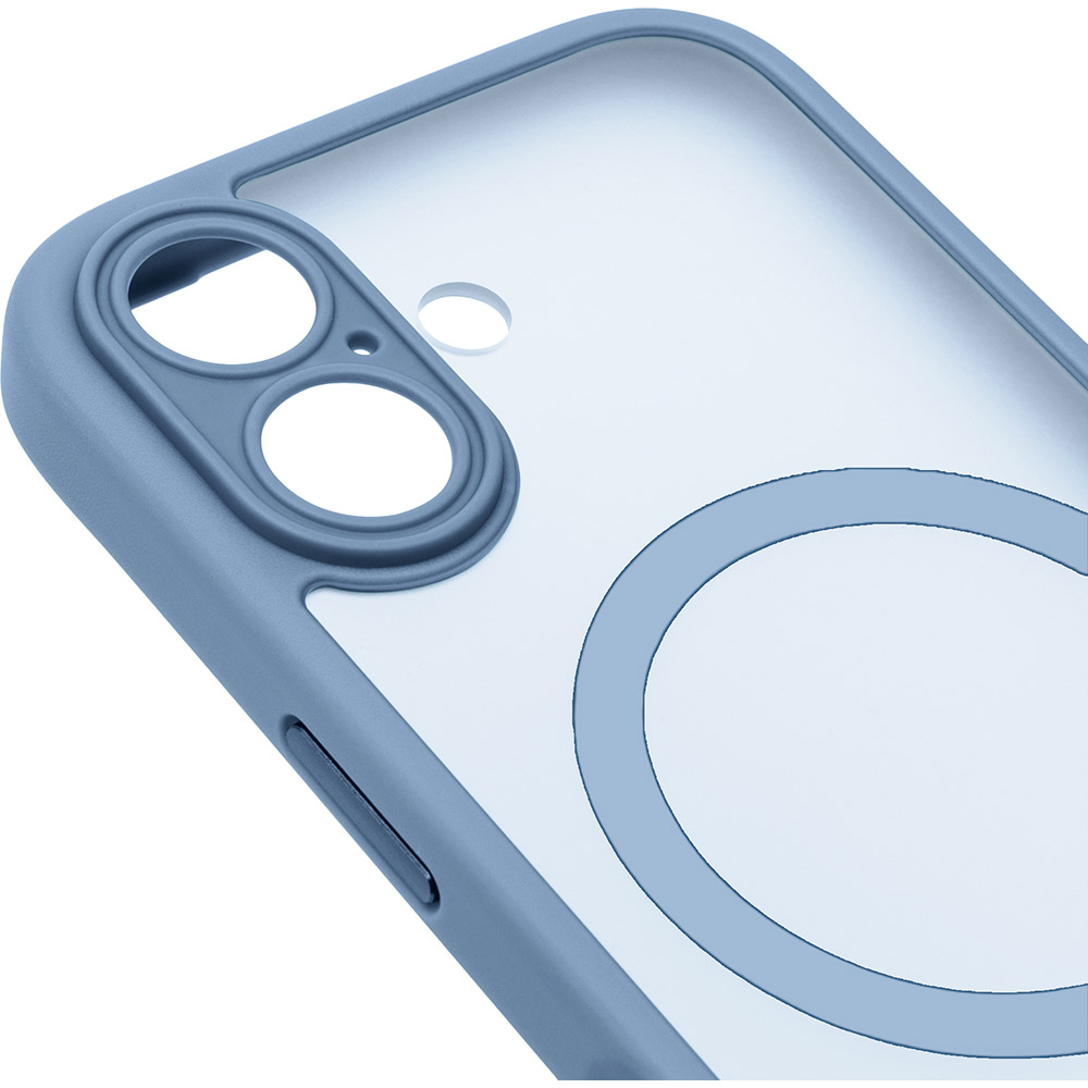 Чехол ArmorStandart Lush MagCase для Apple iPhone 17 Chambray (ARM87481) Цвет голубой