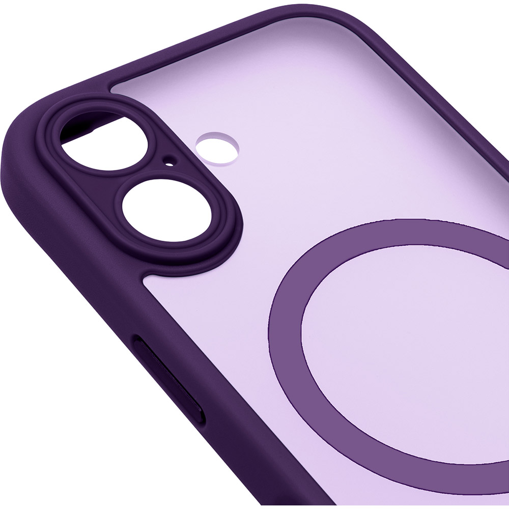 Чехол ArmorStandart Lush MagCase для Apple iPhone 17 Dark Violet (ARM87482) Цвет фиолетовый
