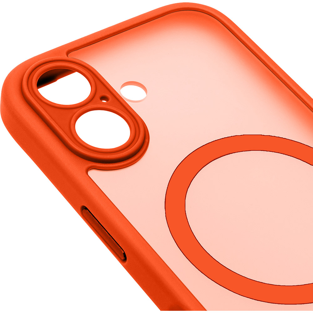 Чохол ArmorStandart Lush MagCase для Apple iPhone 17 Orange (ARM87483) Колір помаранчевий