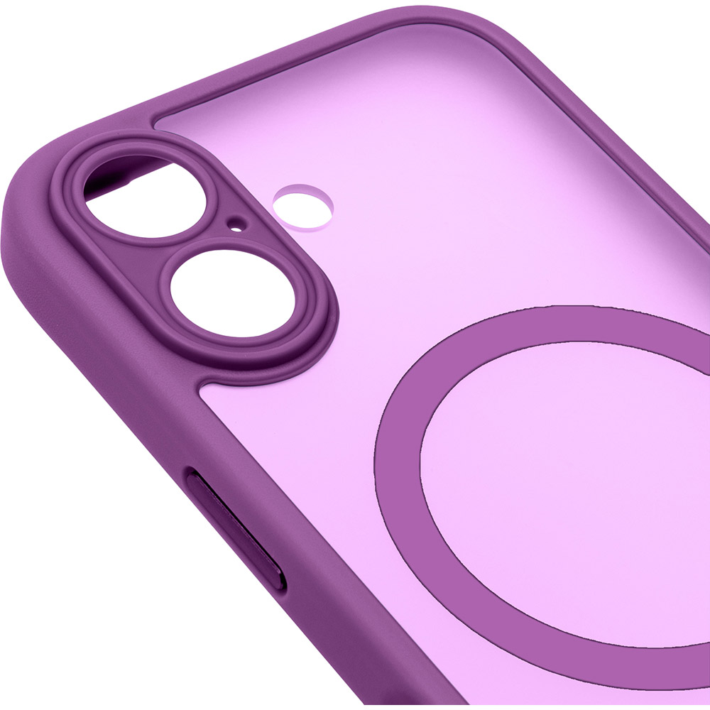 Чехол ArmorStandart Lush MagCase для Apple iPhone 17 Purple (ARM87485) Материал полиуретан