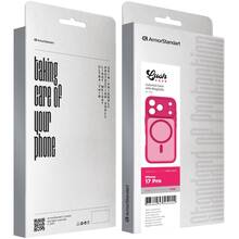 Чохол ArmorStandart Lush MagCase для Apple iPhone 17 Pro Pink (ARM87494)