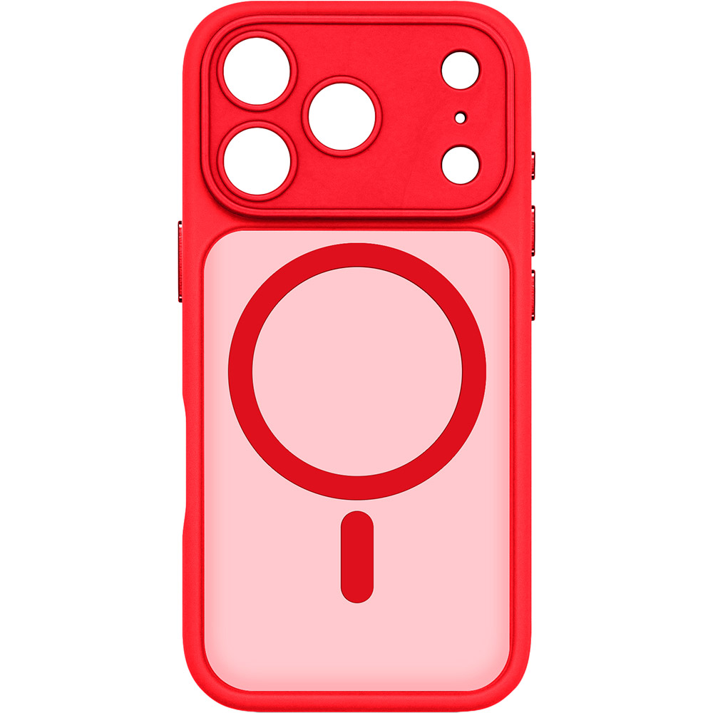 Чохол ArmorStandart Lush MagCase для Apple iPhone 17 Pro Red (ARM87495)