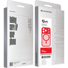 Чохол ArmorStandart Lush MagCase для Apple iPhone 17 Pro Red (ARM87495)