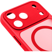 Чохол ArmorStandart Lush MagCase для Apple iPhone 17 Pro Red (ARM87495)