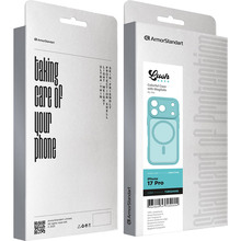 Чехол ArmorStandart Lush MagCase для Apple iPhone 17 Pro Turquoise (ARM87496)