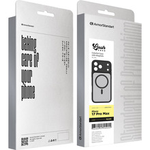 Чехол ArmorStandart Lush MagCase для Apple iPhone 17 Pro Max Black (ARM87497)