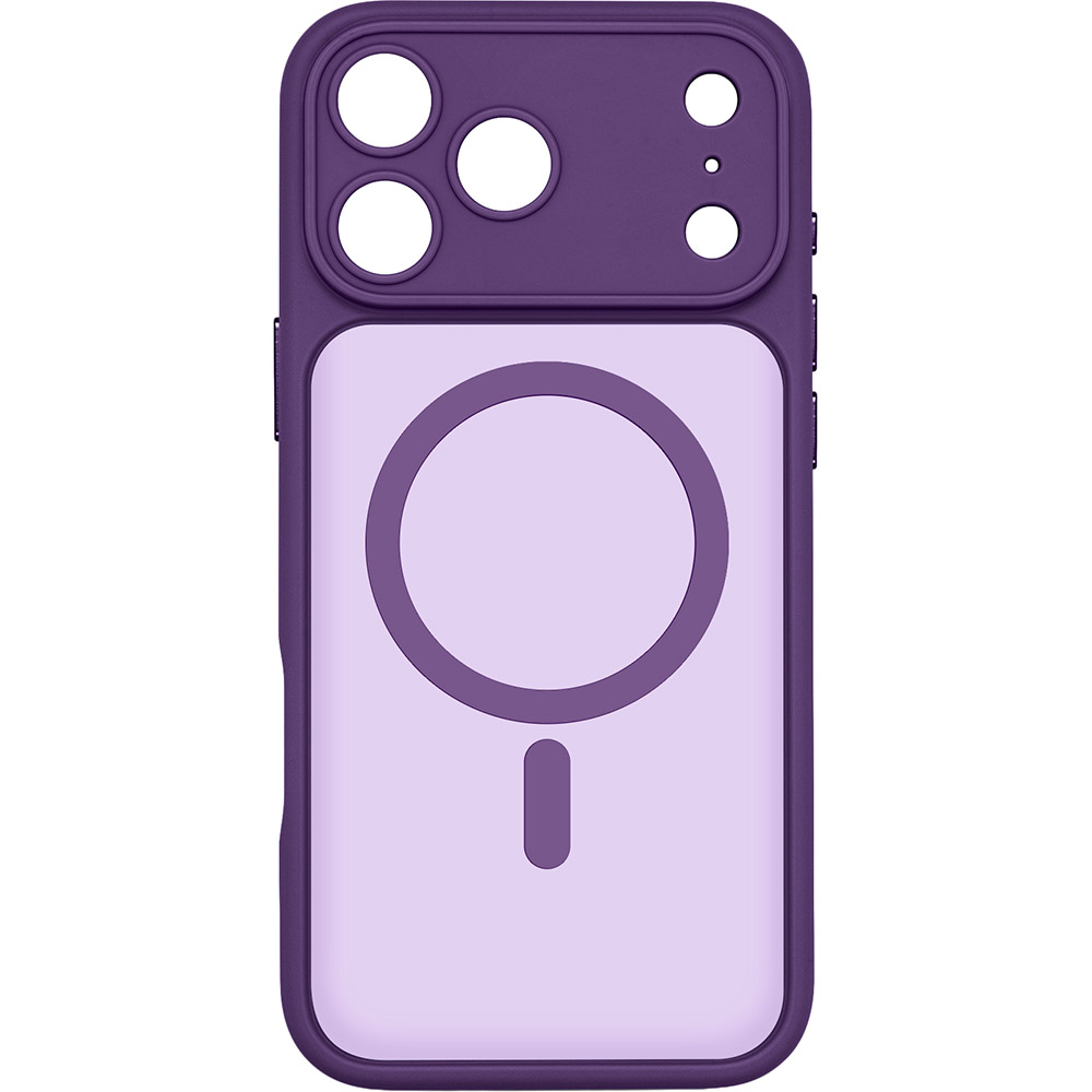 Чохол ArmorStandart Lush MagCase для Apple iPhone 17 Pro Max Dark Violet (ARM87499)