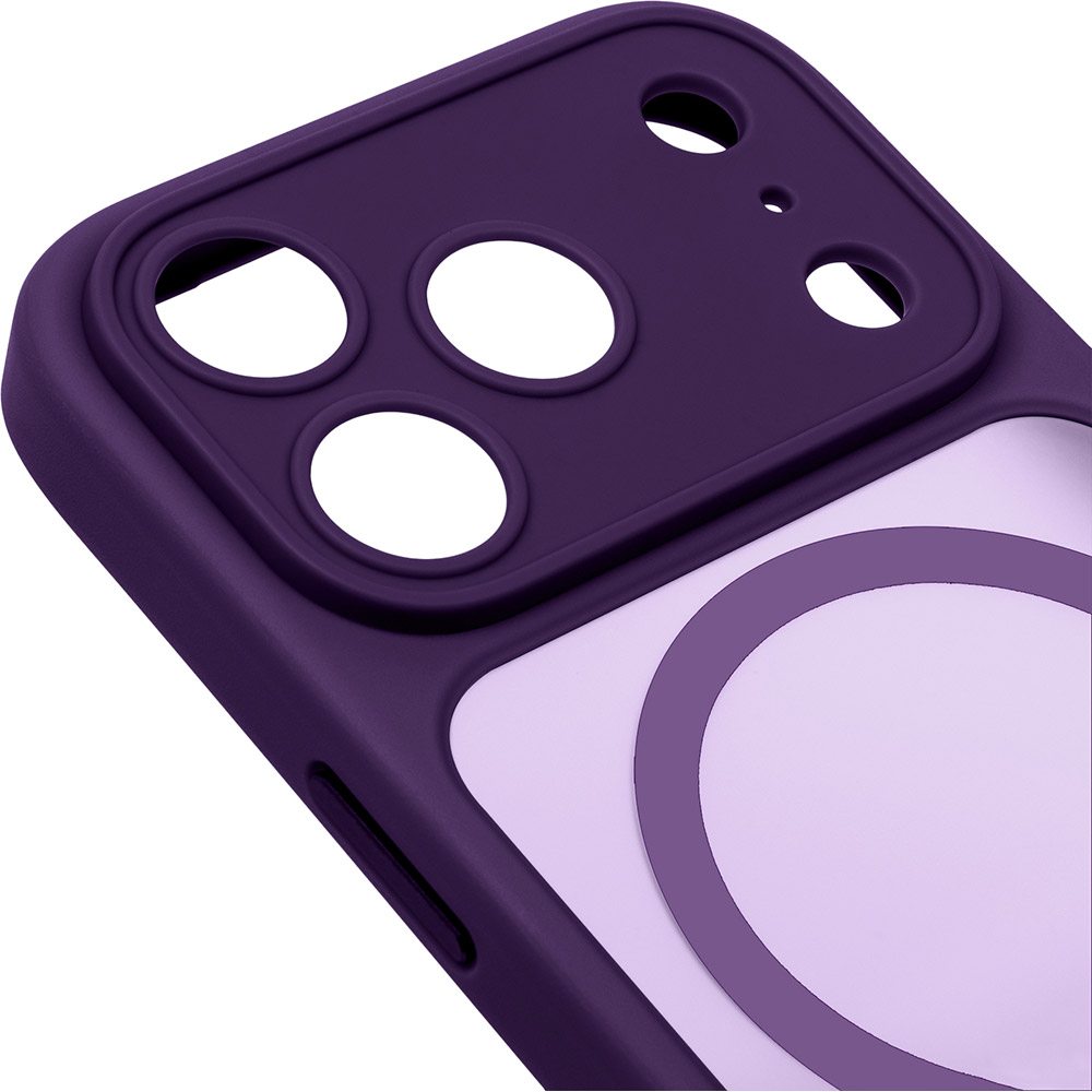 Чохол ArmorStandart Lush MagCase для Apple iPhone 17 Pro Max Dark Violet (ARM87499) Колір фіолетовий