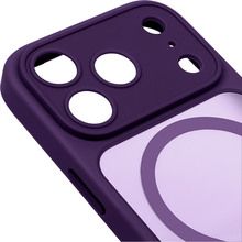 Чохол ArmorStandart Lush MagCase для Apple iPhone 17 Pro Max Dark Violet (ARM87499)