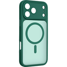 Чехол ArmorStandart Lush MagCase для Apple iPhone 17 Pro Max Dark Green (ARM87500)