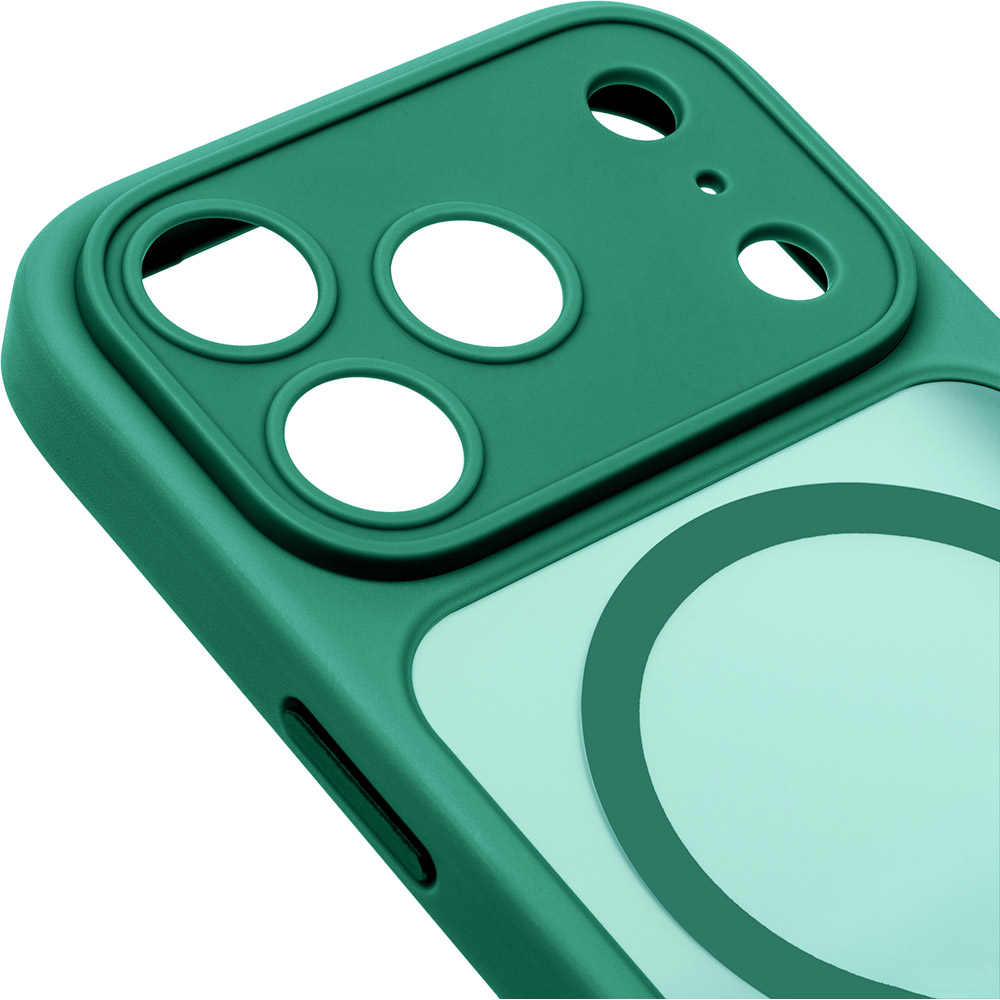 Чехол ArmorStandart Lush MagCase для Apple iPhone 17 Pro Max Dark Green (ARM87500) Цвет зеленый