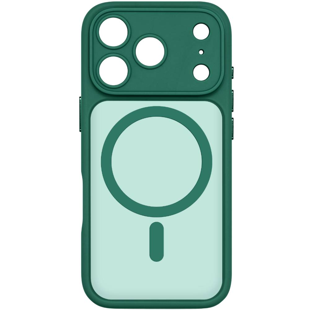 Чохол ArmorStandart Lush MagCase для Apple iPhone 17 Pro Max Dark Green (ARM87500) Чохол ArmorStandart Lush MagCase для Apple iPhone 17 Pro Max Dark Green (ARM87500)
