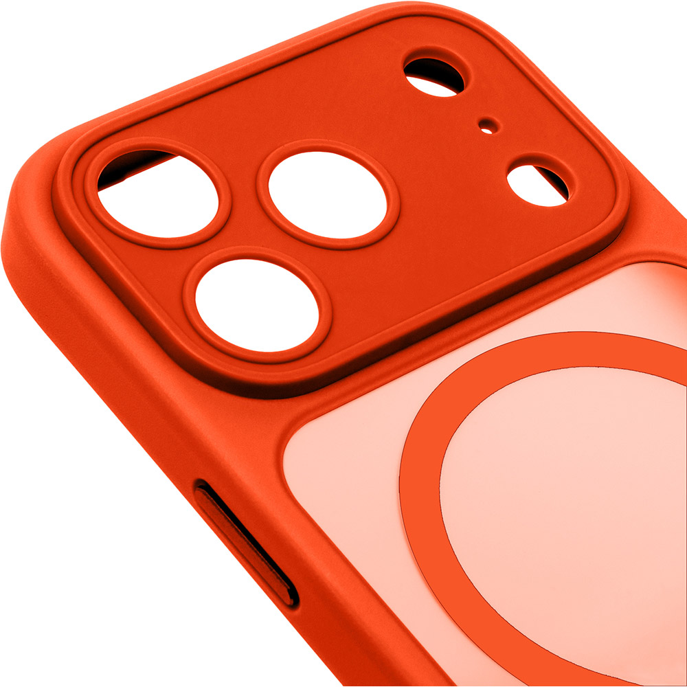 Чохол ArmorStandart Lush MagCase для Apple iPhone 17 Pro Max Orange (ARM87501) Колір помаранчевий