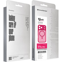 Чохол ArmorStandart Lush MagCase для Apple iPhone 17 Pro Max Pink (ARM87503)