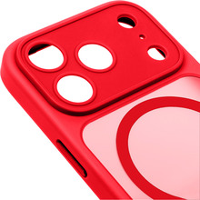 Чохол ArmorStandart Lush MagCase для Apple iPhone 17 Pro Max Red (ARM87504)