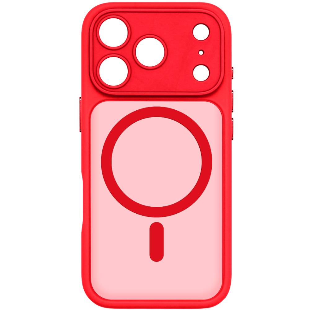 Чехол ArmorStandart Lush MagCase для Apple iPhone 17 Pro Max Red (ARM87504) Чехол ArmorStandart Lush MagCase для Apple iPhone 17 Pro Max Red (ARM87504)