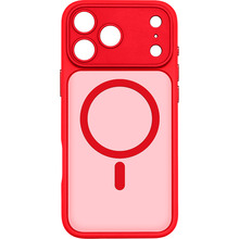 Чохол ArmorStandart Lush MagCase для Apple iPhone 17 Pro Max Red (ARM87504)