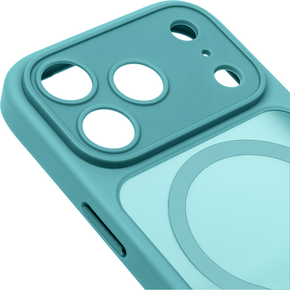 Чехол ArmorStandart Lush MagCase для Apple iPhone 17 Pro Max Turquoise (ARM87505) Цвет голубой