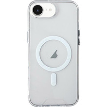 Чехол BECOVER Space Case MagSafe для Apple iPhone 16e Transparancy (713884)