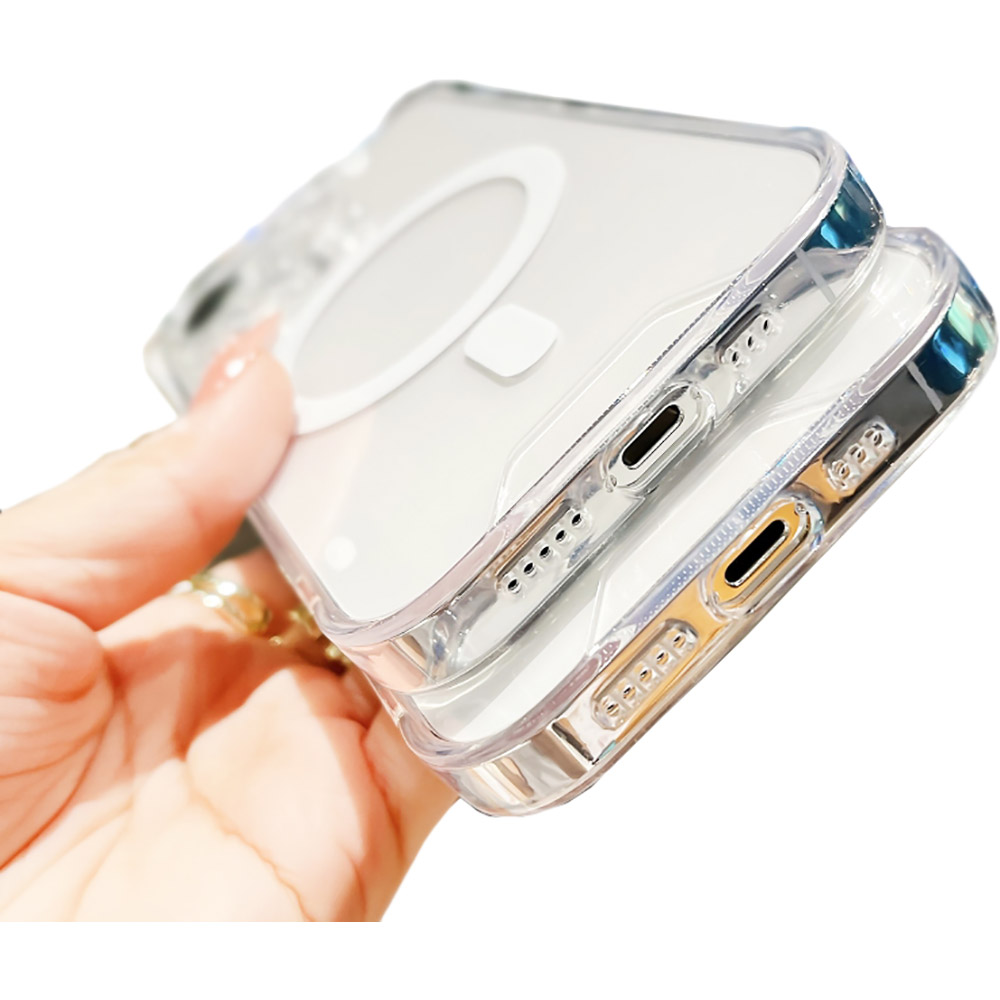 Чехол BECOVER Space Case MagSafe для Apple iPhone 16e Transparancy (713884) Тип чехол-накладка