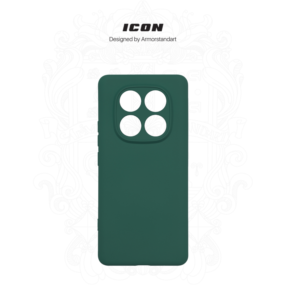 Чохол ARMORSTANDART ICON для Xiaomi Redmi Note 14 Pro 4G Camera cover Dark Green (ARM86878) Тип чохол-накладка