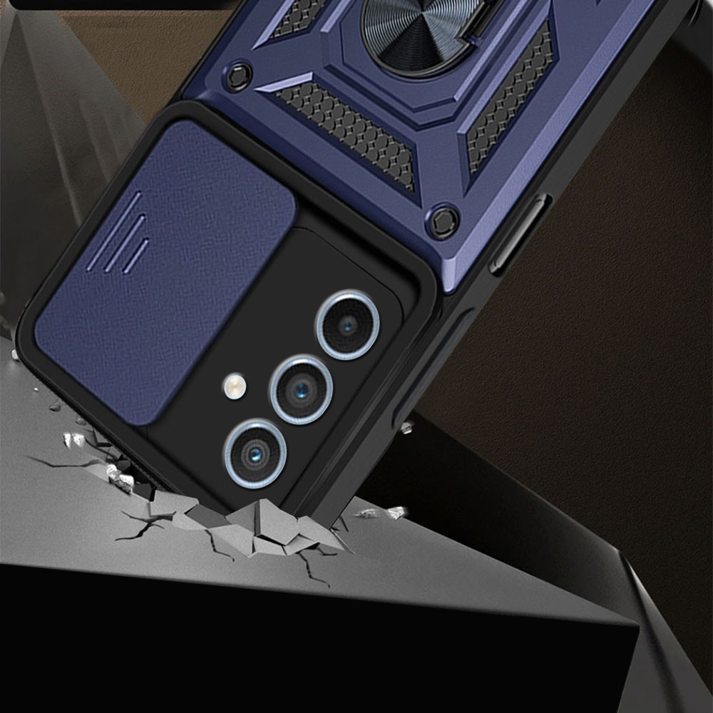 Чехол BECOVER Military для Samsung Galaxy A17 5G Blue (713902) Материал силикон