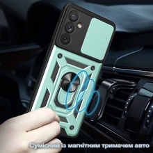 Чехол BECOVER Military для Samsung Galaxy A17 5G Dark Green (713903)