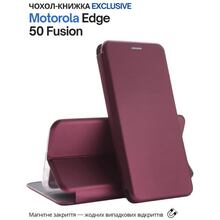 Чохол BECOVER Exclusive для Motorola Edge 50 Fusion Red Wine (714397)