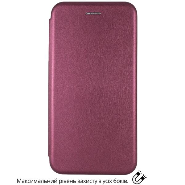 Чохол BECOVER Exclusive для Motorola Edge 50 Fusion Red Wine (714397) Тип чохол-книжка