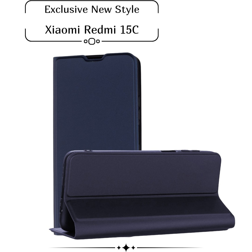 Чехол BECOVER Exclusive New Style для Xiaomi Redmi 15C 4G/5G Deep Blue (713919) Внешний вид Чехол BECOVER Exclusive New Style для Xiaomi Redmi 15C 4G/5G Deep Blue (713919)