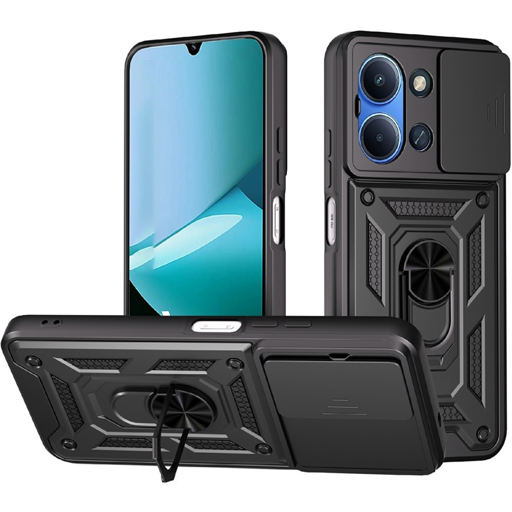 Чехол BECOVER Military для Xiaomi Redmi 15C 4G/5G Black (713925)