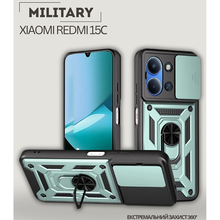 Чохол BECOVER Military для Xiaomi Redmi 15C 4G/5G Dark Green (713927)