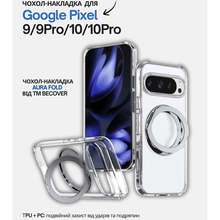 Чохол BECOVER Aura Fold для Google Pixel 9/9 Pro/10/10 Pro Transparancy (714137)
