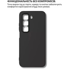 Чехол BECOVER для Infinix Hot 60 5G (X6726)/60i 4G (X6728) Black (714401)