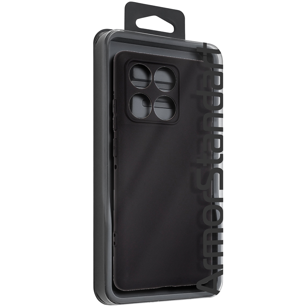 Чохол ARMORSTANDART Matte Slim Fit для Motorola Edge 60 Pro 5G Camera cover Black (ARM85836) Матеріал поліуретан