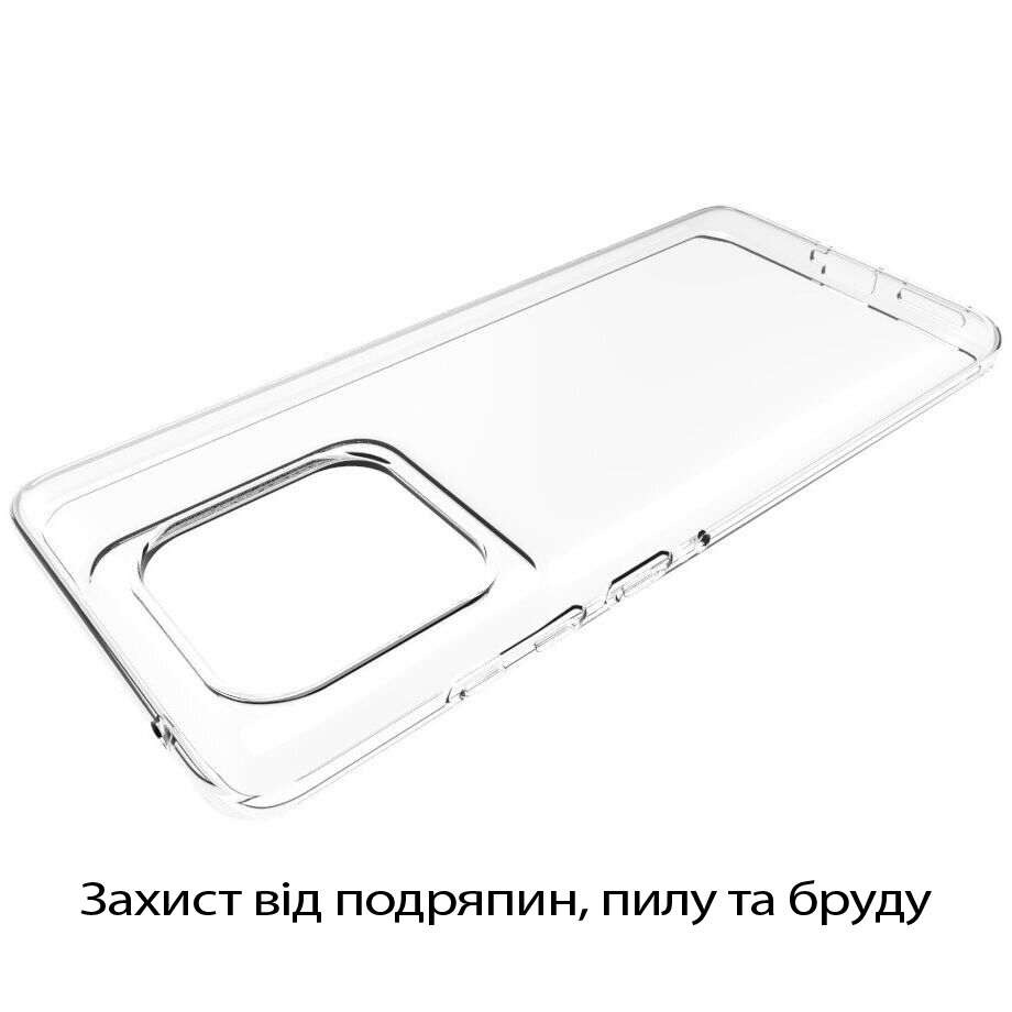 Чохол BECOVER для Motorola Edge 60 Transparancy (713771) Матеріал силікон