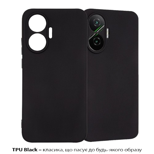Чохол BECOVER для Poco F7 Black (713776) Тип чохол-накладка