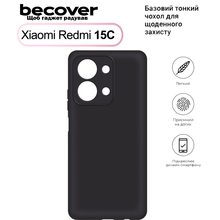 Чехол BECOVER для Xiaomi Redmi 15С 4G/ 5G Black (713784)