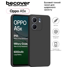 Чехол BECOVER для Oppo A5x 4G/ 5G Black (713788)