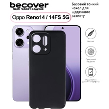 Чехол BECOVER для Oppo Reno14/ 14FS 5G Black (713791)