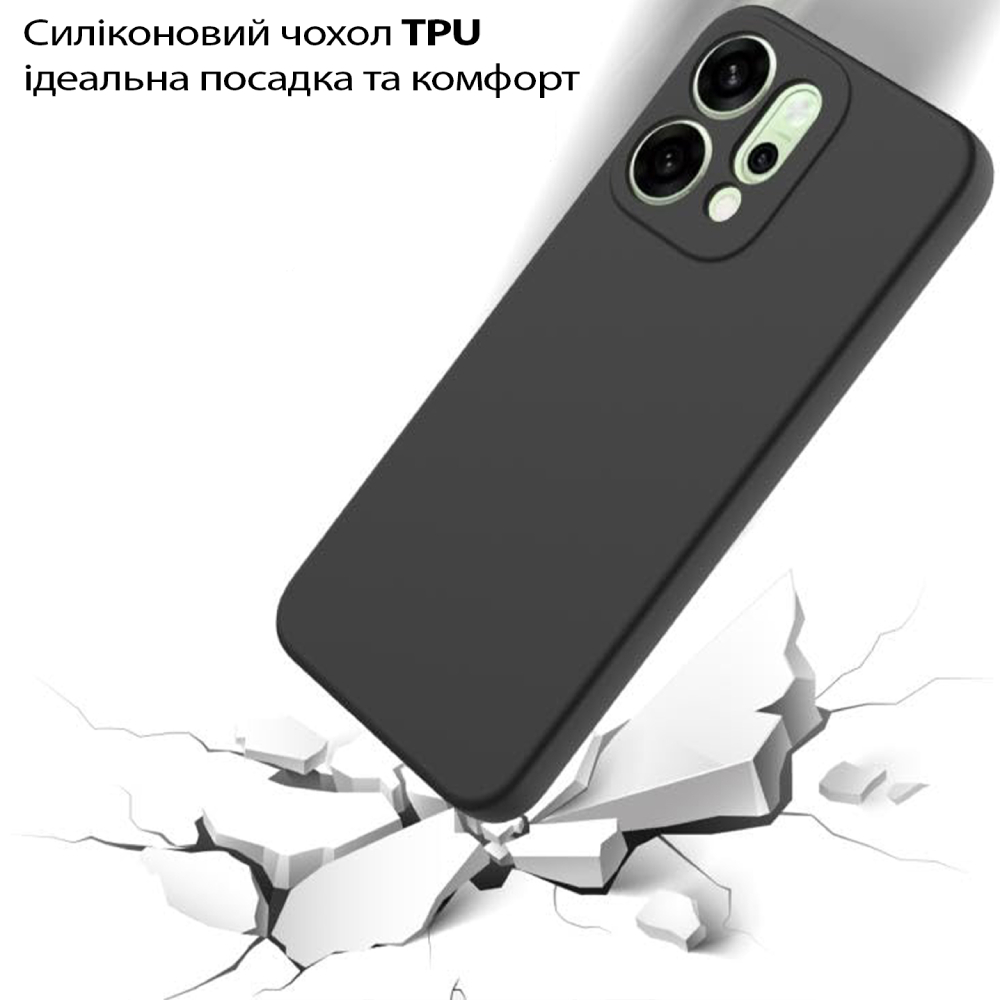 Чехол BECOVER для Oppo Reno14/ 14FS 5G Black (713791) Тип чехол-накладка