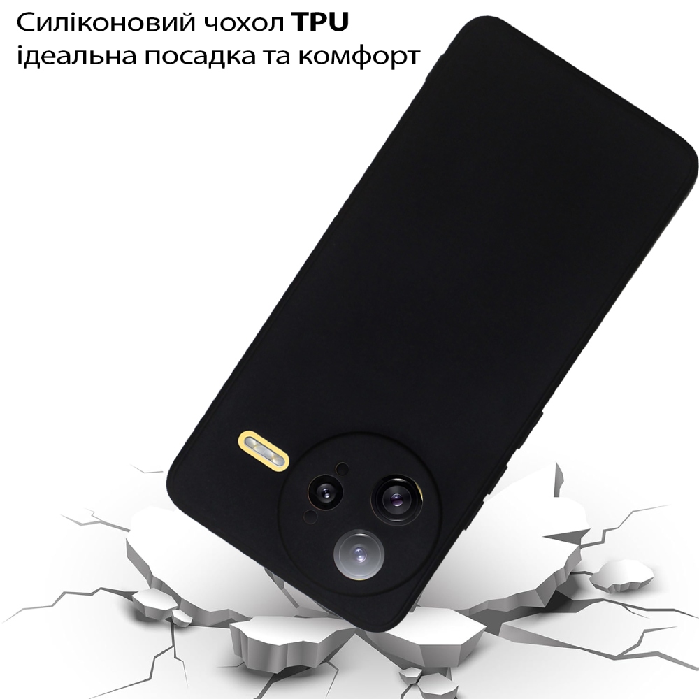 Чохол BECOVER для Poco F7 Ultra Black (713792) Колір чорний
