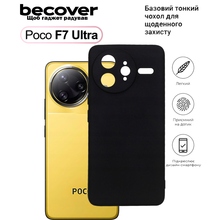 Чохол BECOVER для Poco F7 Ultra Black (713792)