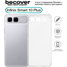 Чохол BECOVER Anti-Shock для Infinix Smart 10 Plus (X6725B) Clear (713801)
