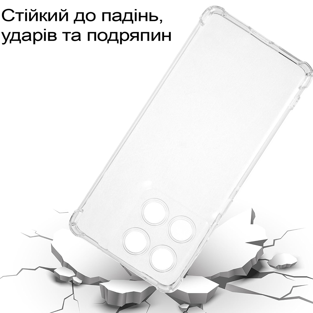 Замовити Чохол BECOVER Anti-Shock для Motorola Edge 60 Clear (713804)