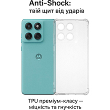 Чохол BECOVER Anti-Shock для Motorola Edge 60 Clear (713804)