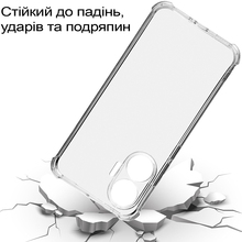 Чехол BECOVER Anti-Shock для Poco F7 Clear (713807)