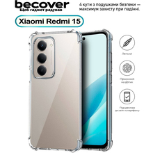 Чехол BECOVER Anti-Shock для Xiaomi Redmi 15 Clear (713811)