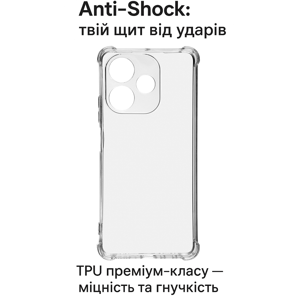 Чохол BECOVER Anti-Shock для Oppo A5 Pro 4G/5G Clear (713813) Сумісність за моделлю OPPO A5 PRO 4G