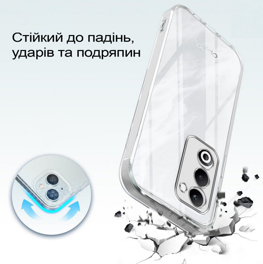 Чохол BECOVER Oppo A5 2025 4G/5G Transparancy (713882) Тип чохол-накладка